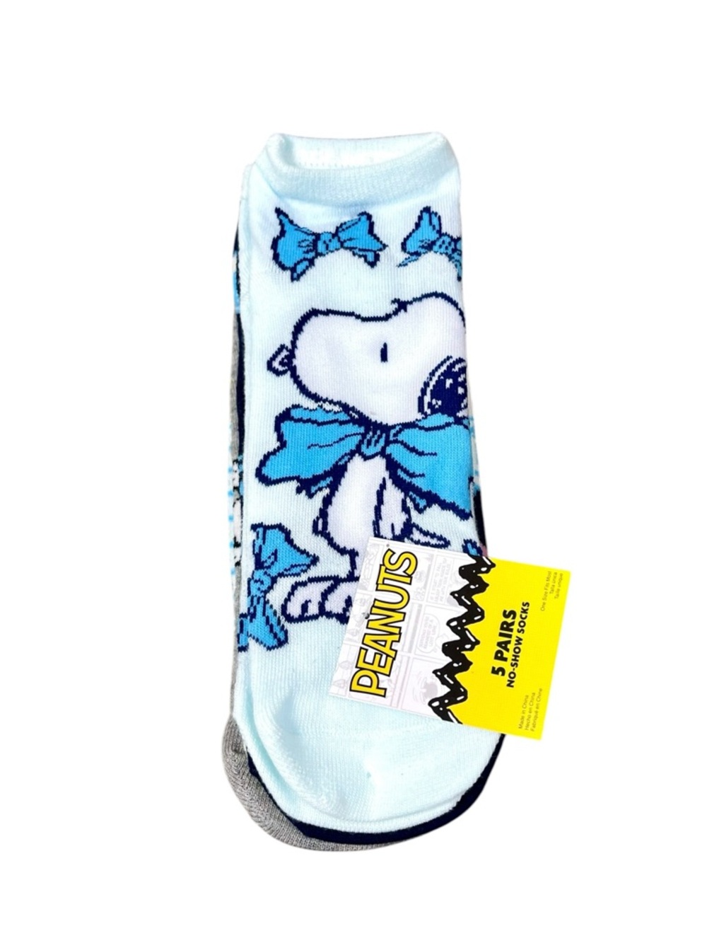 Peanuts Snoopy No-Show Socks